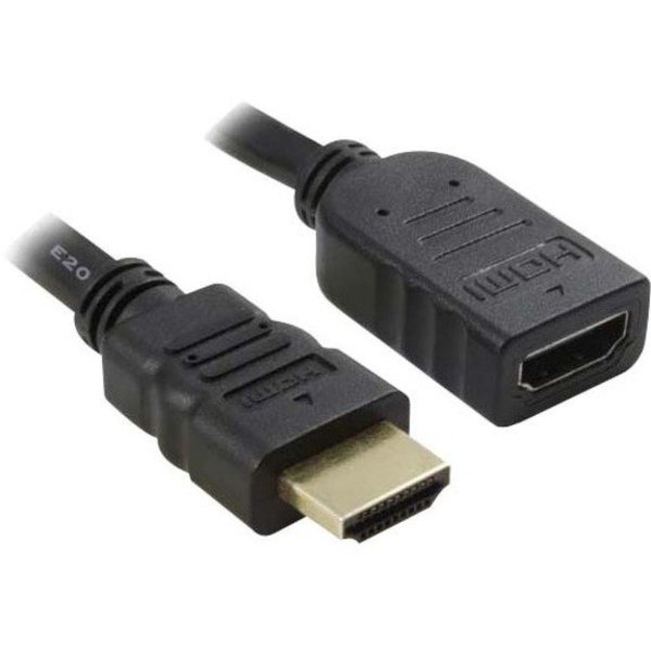 Unirise Usa 3 Foot High Speed Hdmi Extension Cable w/ Ethernet, Hdmi Male - Hdmi HDMI-MF-03F